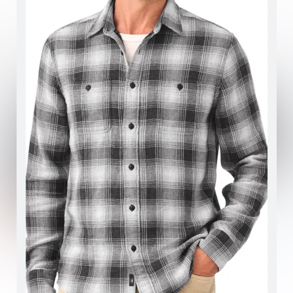 FAHERTY Malibu Long Sleeve Woven Shirt Size XXL, NWT